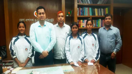 নতুন কুঁড়ি স্পোর্টসে শৈলকুপার তিন কিশোরীর সাফল্য