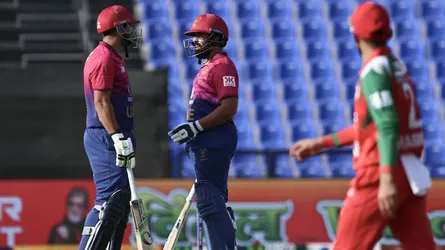 ওমানের বিপক্ষে আরব আমিরাতের সংগ্রহ ১৭২ রান