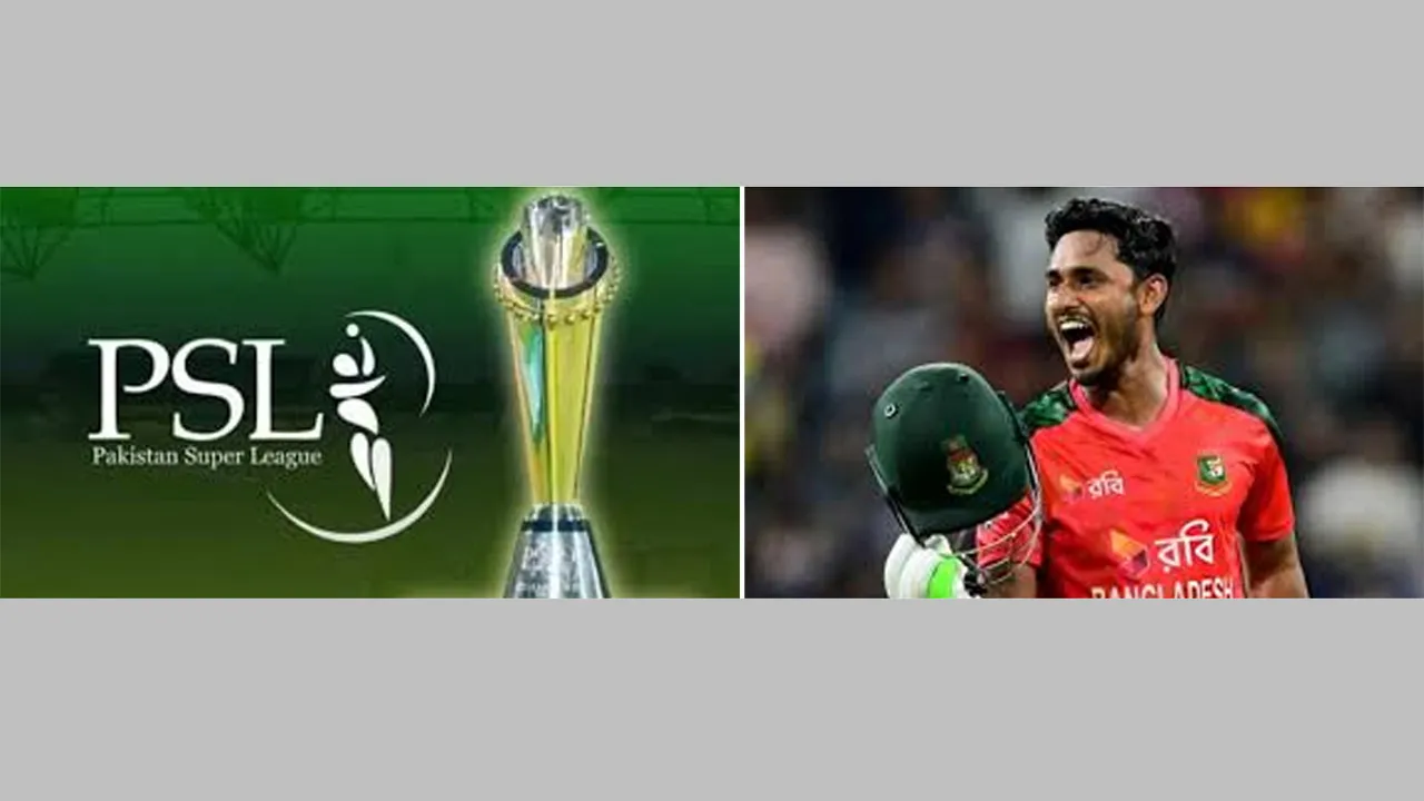 এবার পিএসএলে ডাক পেলেন তানজিদ তামিম