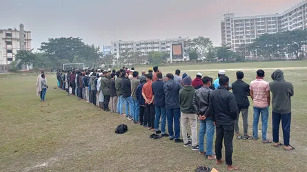 পাবিপ্রবিতে শহীদ শরিফ ওসমান হাদির গায়েবানা জানাজা অনুষ্ঠিত