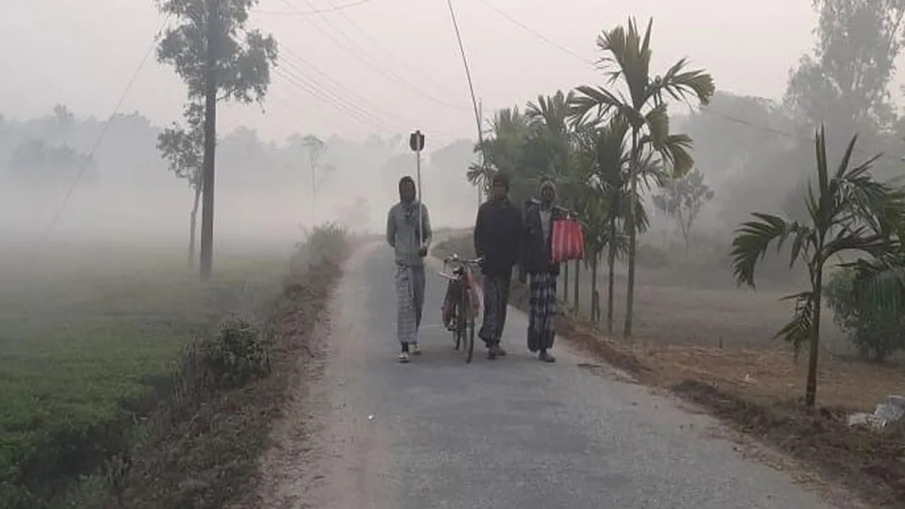 পঞ্চগড়ে শীতের প্রকোপ বাড়ছে
