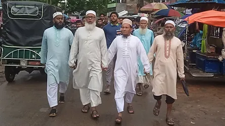 পানছড়ি উপজেলা জামায়াত আমিরের উপর হামলার ঘটনায় বিক্ষোভ