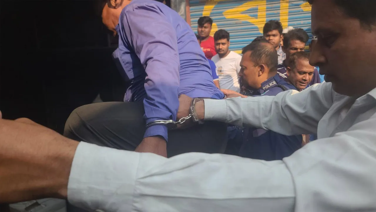 পাটকেলঘাটায় চাঁদাবাজি করতে গিয়ে কথিত ২ সাংবাদিক আটক