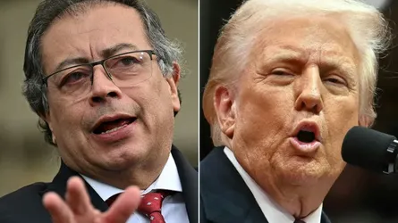 কলম্বিয়ার প্রেসিডেন্ট পেত্রোকে ‘মাদকচক্রের নেতা’ বললেন ট্রাম্প