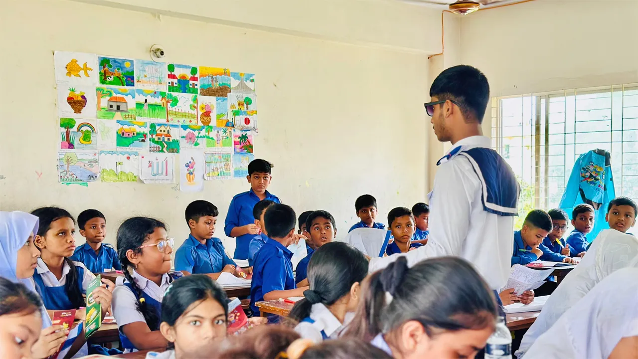 ফেনীতে ফুলকুঁড়ির মাইন্ড ম্যারাথনে সাড়ে ৩ হাজার শিক্ষার্থী