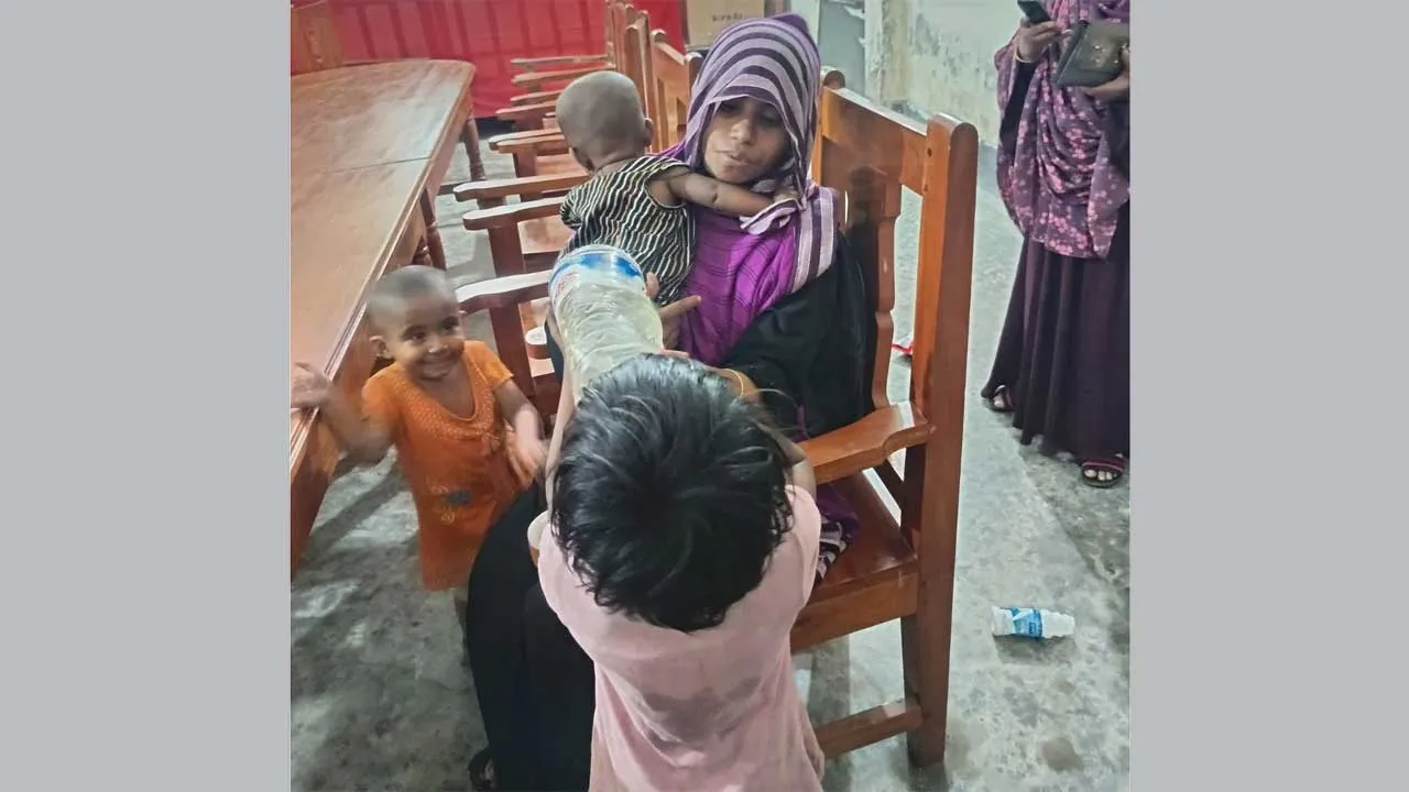 জিয়ানগরে তিন সন্তান রেখে নিখোঁজ মা উদ্ধার, পুনর্বাসনের আশ্বাস
