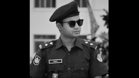 এএসপি পলাশ সাহার মৃতদেহ বাড়িতে, চলছে শোকের মাতম