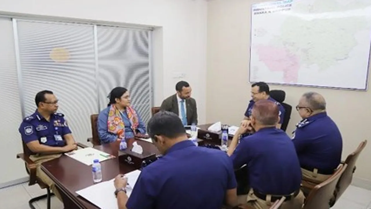 আইএলও ও ইন্ডাস্ট্রিয়াল পুলিশের মধ্যে মতবিনিময়