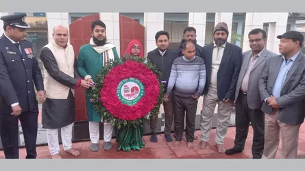 পোরশায় যথাযোগ্য মর্যাদায় বিজয় দিবস উদযাপন