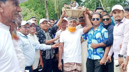 কলাপাড়ায় শহীদ জিয়ার স্মৃতি বিজড়িত স্বনির্ভর খাল পুনঃখনন শুরু