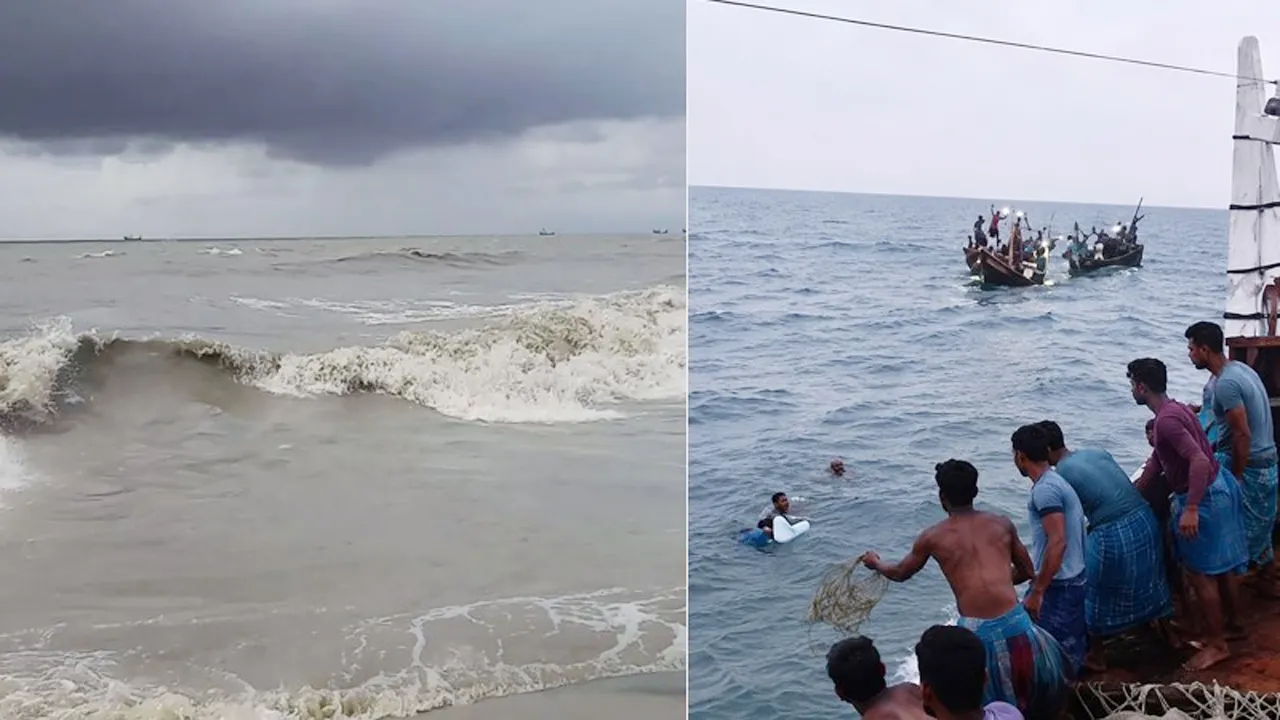 কুয়াকাটায় বঙ্গোপসাগরে চার দিনে ৩ ট্রলারডুবি, নিখোঁজ ১৩ জেলে