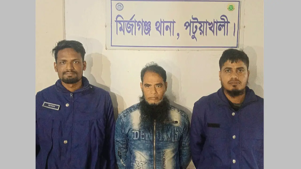 মির্জাগঞ্জে কৃষক হত্যা মামলার প্রধান আসামি গ্রেফতার