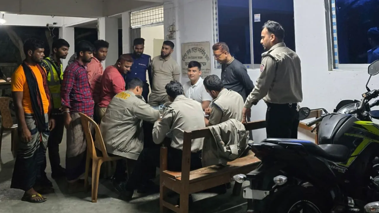 কুয়াকাটায় মাদকবিরোধী অভিযানে ৪ জনের বিনাশ্রম কারাদণ্ড