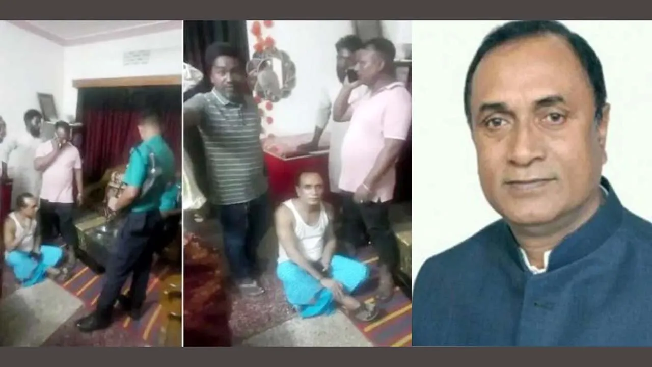 সিলেটে আ’লীগ নেতা প্রদীপকে ধরে পুলিশে দিলো জনতা