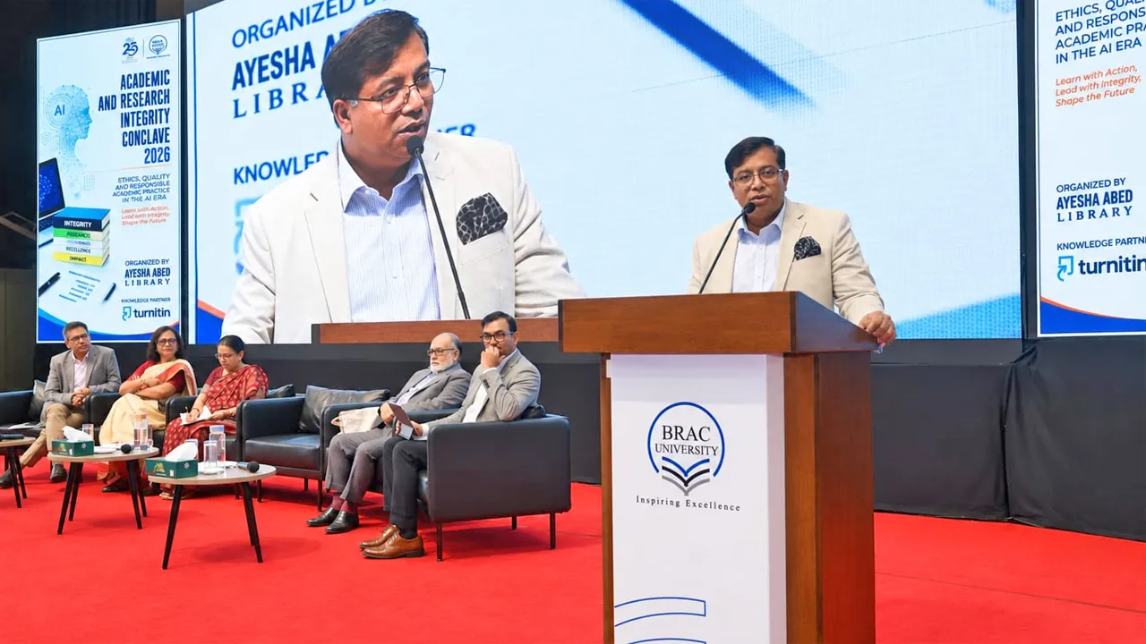 বিশ্ববিদ্যালয়ে এআই ব্যবহারে নীতিমালা প্রণয়নের পরামর্শ ইউজিসি চেয়ারম্যানের