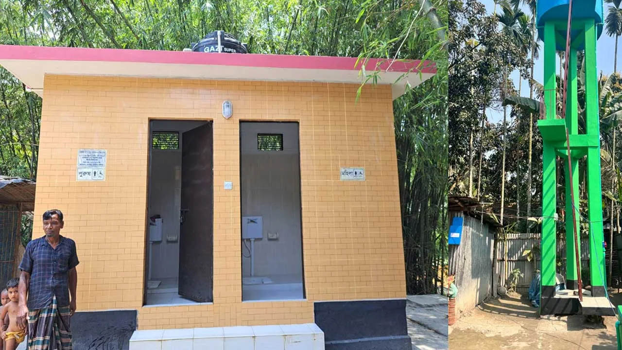 একটি প্রকল্পে গ্রামীণ পানি ও স্যানিটেশন ব্যবস্থায় আশার আলো