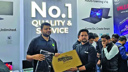 রাজধানীতে তথ্যপ্রযুক্তি পণ্যের জমজমাট মেলা