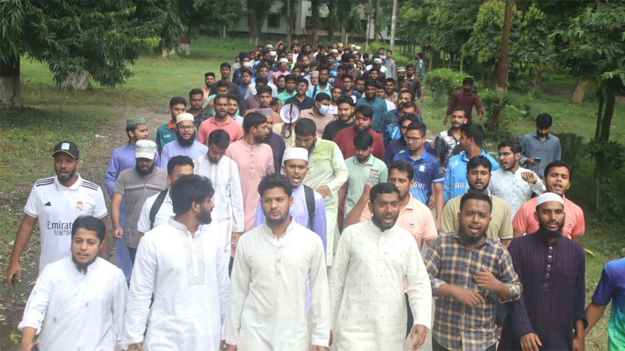 Protest-march