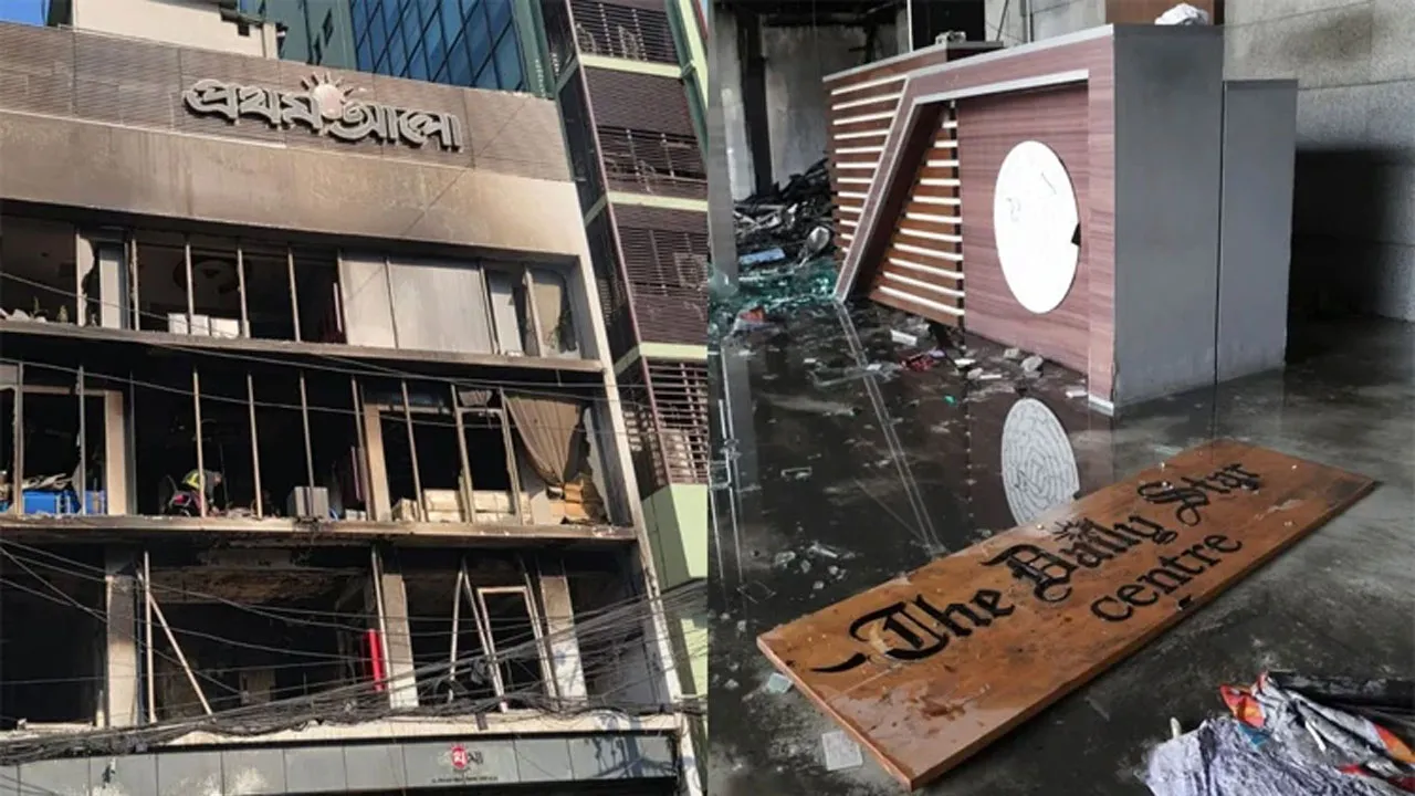 প্রথম আলো ও ডেইলি স্টারে হামলার ঘটনায় গ্রেফতার আরো ৯