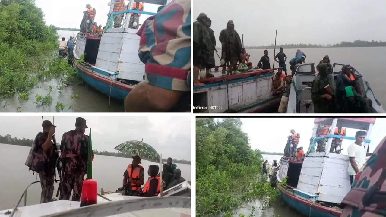 সাতক্ষীরা সীমান্তে বিএসএফের পুশইন-চেষ্টা, ফিরিয়ে দিলো বিজিবি