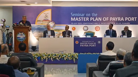 পায়রা পোর্টের মাস্টারপ্ল্যান বিষয়ক সেমিনারে উপদেষ্টা ড. এম শাখাওয়াত হোসেন