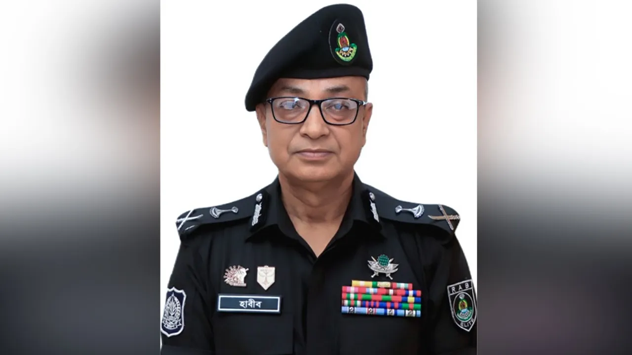 দায়িত্ব নিলেন র‍্যাবের নতুন মহাপরিচালক আহসান হাবীব পলাশ