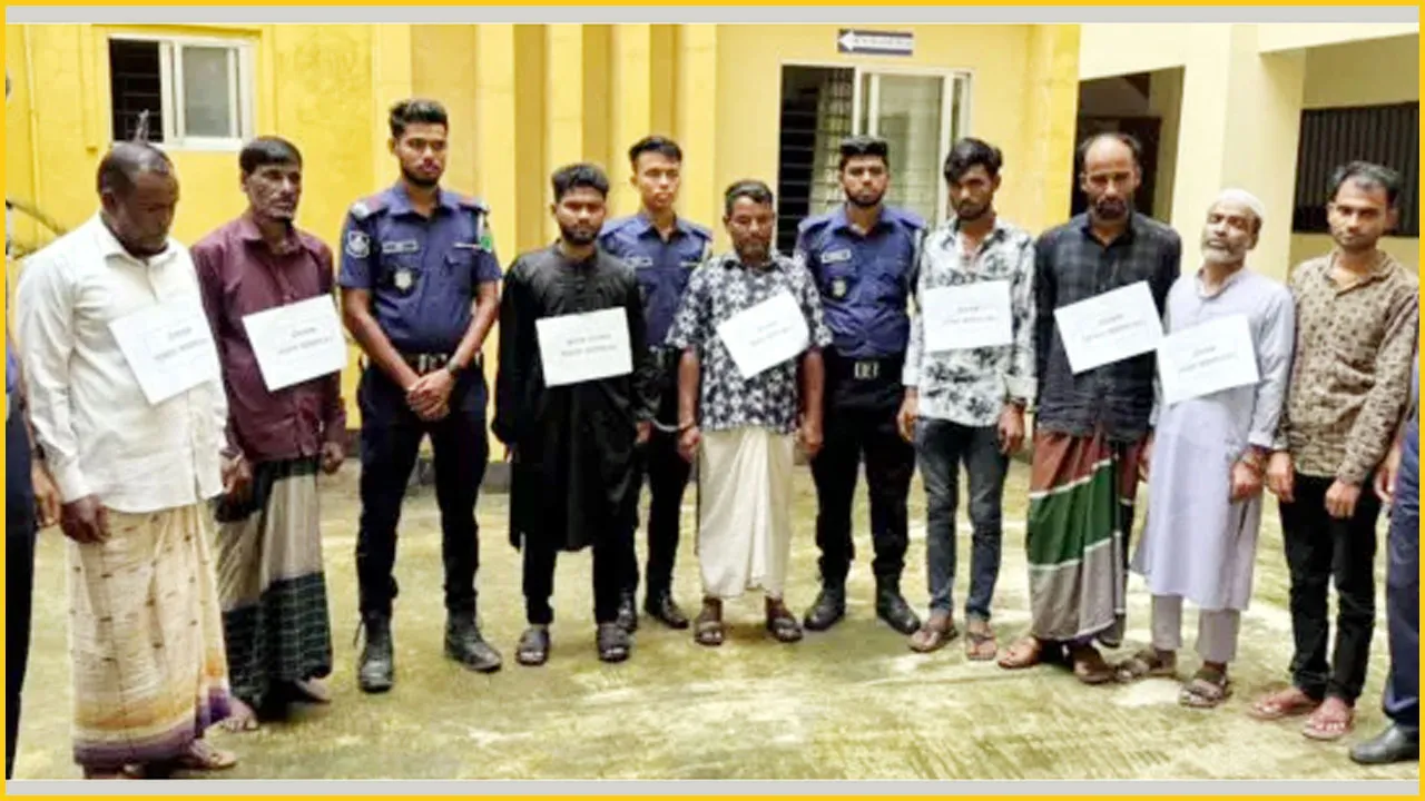 সিলেটে নৌপথে চাঁদাবাজি, র‌্যাবের জালে ‘সমন্বয়ক’সহ ৭ জন