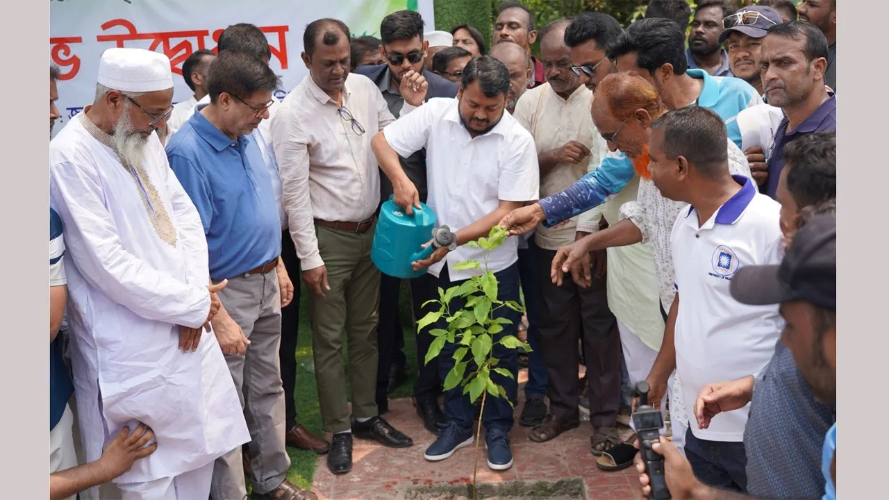 রাসিকের বৃক্ষরোপণ কর্মসূচি উদ্বোধন, ২ লাখ ৫০ হাজার গাছ লাগানো হবে