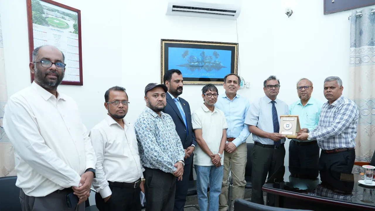রাবিতে পাকিস্তানের হায়ার এডুকেশন কমিশন প্রতিনিধিদলের সফর