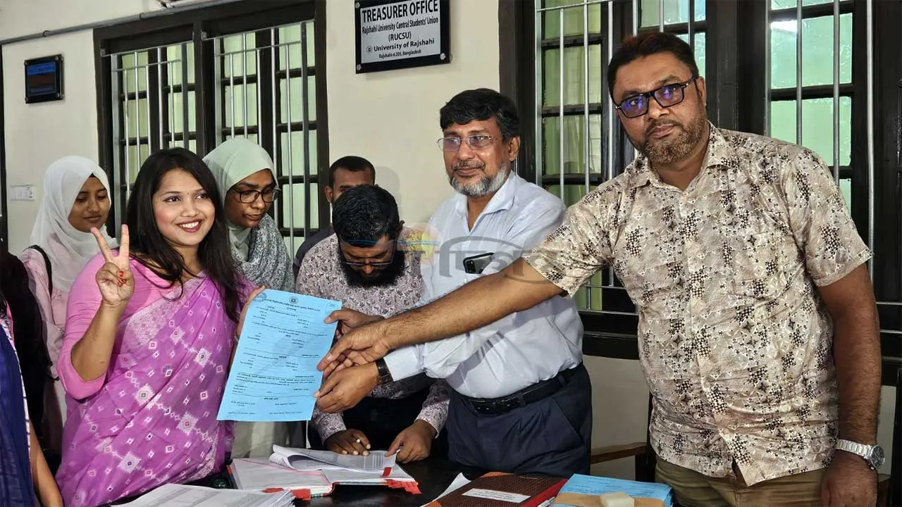 রাকসু নির্বাচনের মনোনয়ন ফরম বিতরণ শুরু