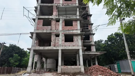 নির্মাণমান নিয়ে সংশয় কাটিয়ে রাবির শিক্ষক কোয়ার্টারের কাজ শুরু