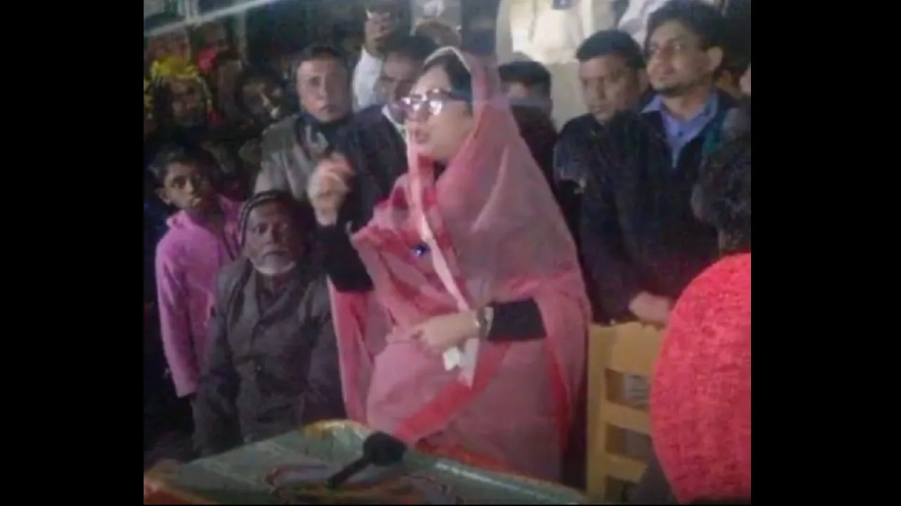 ভোটের মাধ্যমেই মানুষ সকল অন্যায়ের জবাব দেবে
