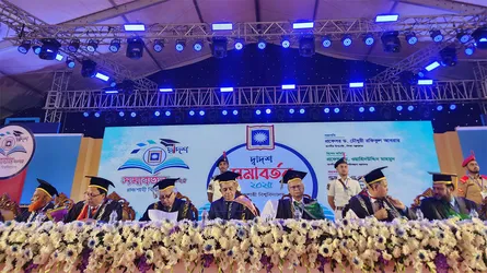 রাবিতে ৫ বছর পর অনুষ্ঠিত হলো দ্বাদশ সমাবর্তন