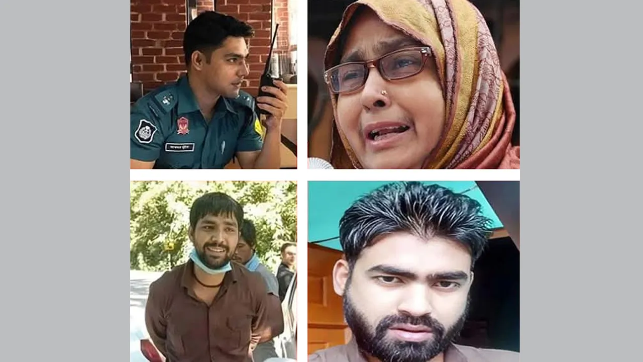 খুনি পুলিশের জামিনের খবর শুনে সিলেটের আদালতপাড়ায় রায়হানের মায়ের বিলাপ