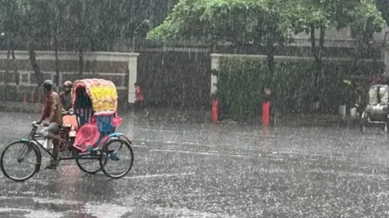 দেশের বিভিন্ন অঞ্চলে বজ্রসহ বৃষ্টির সম্ভাবনা