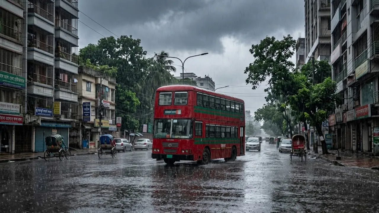 ঢাকাসহ ৭ বিভাগে বৃষ্টি-বজ্রবৃষ্টির পূর্বাভাস