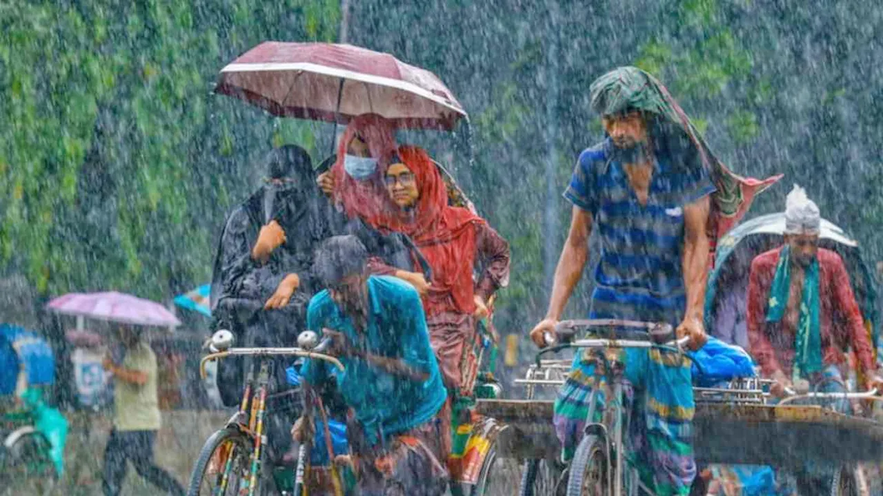 ঢাকাসহ ৮ অঞ্চলে দুপুরে ঝড়-বৃষ্টির পূর্বাভাস