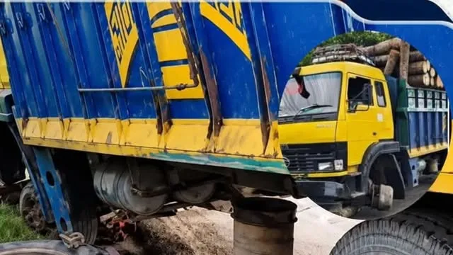 পাংশায় দাঁড়িয়ে থাকা ট্রাকে অপর ট্রাকের ধাক্কা, চালক নিহত
