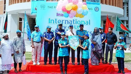 রাজশাহীতে আন্তর্জাতিক শান্তিরক্ষী দিবস উদ্‌যাপিত
