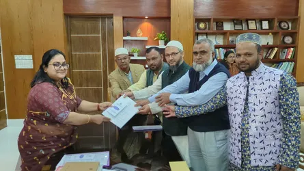 রাঙ্গামাটি আসনে জামায়াত প্রার্থীর মনোনয়নপত্র সংগ্রহ