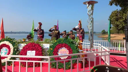 রাঙ্গামাটির বুড়িঘাটে বীরশ্রেষ্ঠ মুন্সী আব্দুর রউফের সমাধিতে বিজিবির গভীর শ্রদ্ধা