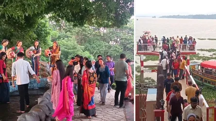 রাঙ্গামাটিতে পর্যটকদের আনাগোনা : করোনা আতঙ্কে স্বাস্থ্য বিভাগ
