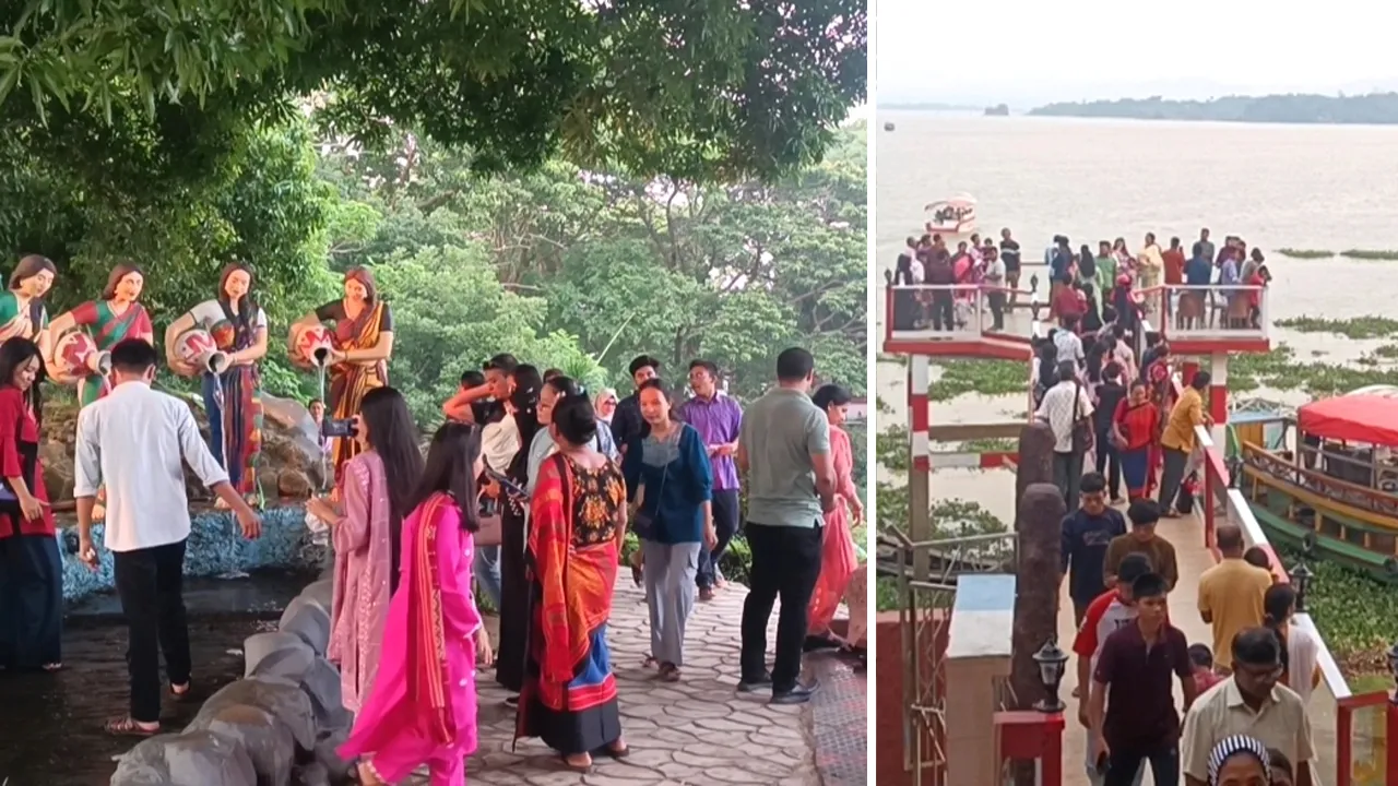 রাঙ্গামাটিতে পর্যটকদের আনাগোনা : করোনা আতঙ্কে স্বাস্থ্য বিভাগ