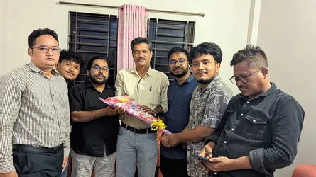 রাঙ্গামাটি প্রেসক্লাব-রাবিপ্রবিসাস নেতাদের সৌজন্য সাক্ষাৎ