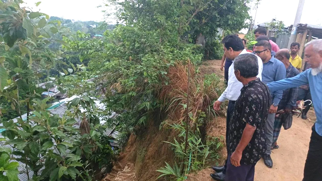 রাঙ্গামাটিতে টানা বৃষ্টি, পাহাড় ধসের আশঙ্কা