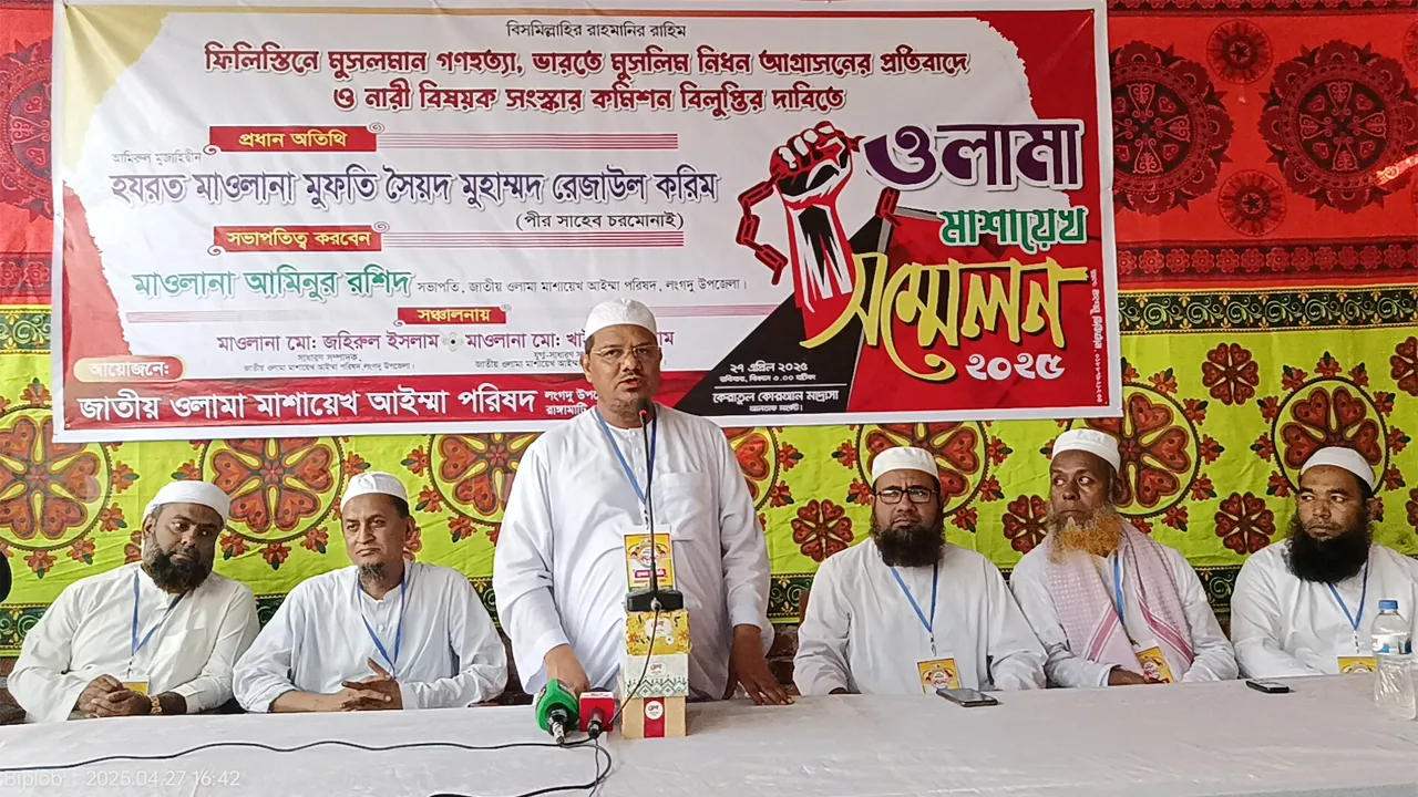 ইসলামী আন্দোলন দেশ ও মানবতার কল্যাণে রাজনীতি করে : চরমোনাই পীর
