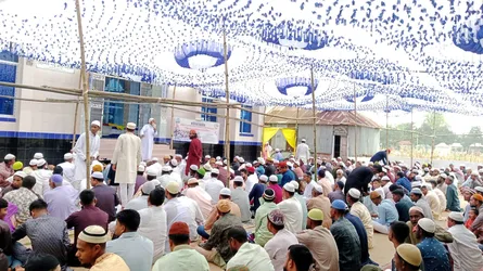 তিস্তা মহাপরিকল্পনা বাস্তবায়নে রংপুর অঞ্চলের ঈদগাহ মাঠে বিশেষ মোনাজাত