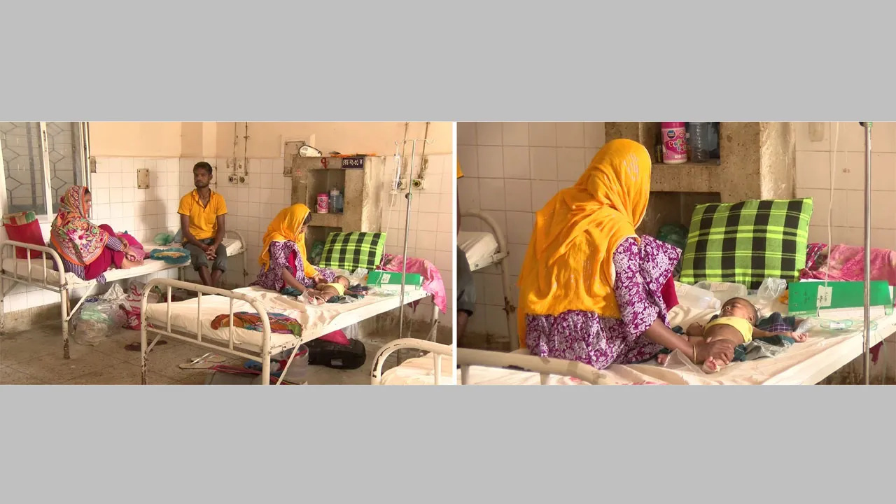 রংপুর বিভাগে বাড়ছে হামের উপসর্গ নিয়ে রোগী ভর্তির সংখ্যা, শনাক্ত ১৩