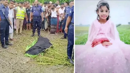 রংপুরে নিখোঁজের এক দিন পর পাটক্ষেতে মিললো মেয়ে শিশুর লাশ