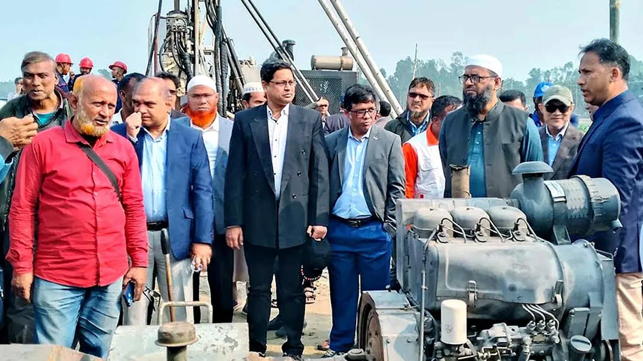 ছয় দশক পর রংপুরে লোহার খনিতে অনুসন্ধান কার্যক্রম শুরু
